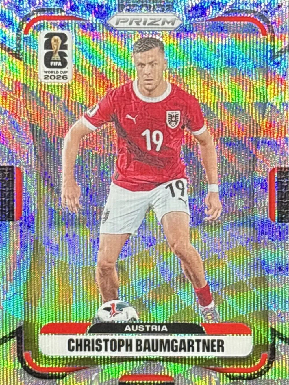Panini Prizm Austria Christoph Baumgartner Silver Prizm Trading Card